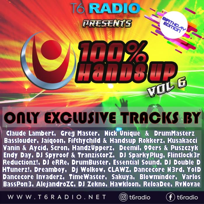 T6radio.net Presents 100% Hands Up Vol, 6 (2021)