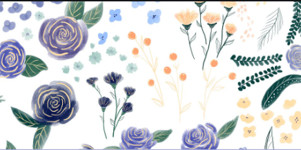Loose iPad Florals - Painting with Watercolor Live Brushes in Adobe Fresco