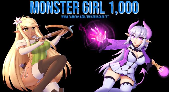 Monster Girl [InProgress, v1.01] (TwistedScarlett60) [uncen] [2021, 2DCG, Male protagonist, Vaginal sex, Creampie, Oral sex, Turn based combat, Big tits, Monster girl, Harem, RPG] [eng]