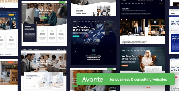 Avante v2.3.1 - Business Consulting WordPress