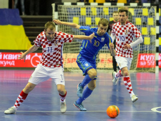 Сборная Украины по футзалу в отборе на Евро-2022 уступила в гостях Хорватии: видео матча
