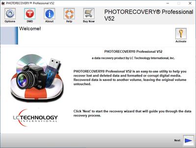 LC Technology PHOTORECOVERY Professional 2020 v5.2.3.3 Multilingual Portable
