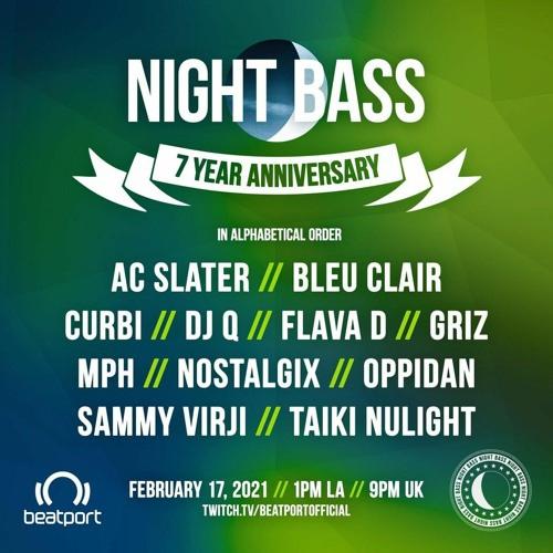 VA - NIGHT BASS: 7 Year Anniversary (17/02/2021) [ALL LIVE SETS]