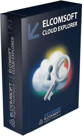 Elcomsoft Cloud eXplorer Forensic v2.32.37098