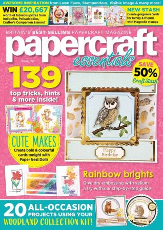 Papercraft Essentials   Issue 196, 2021