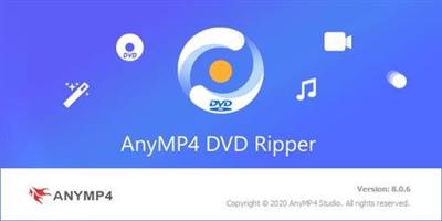AnyMP4 DVD Ripper 8.0.28 (x64)  Multilingual