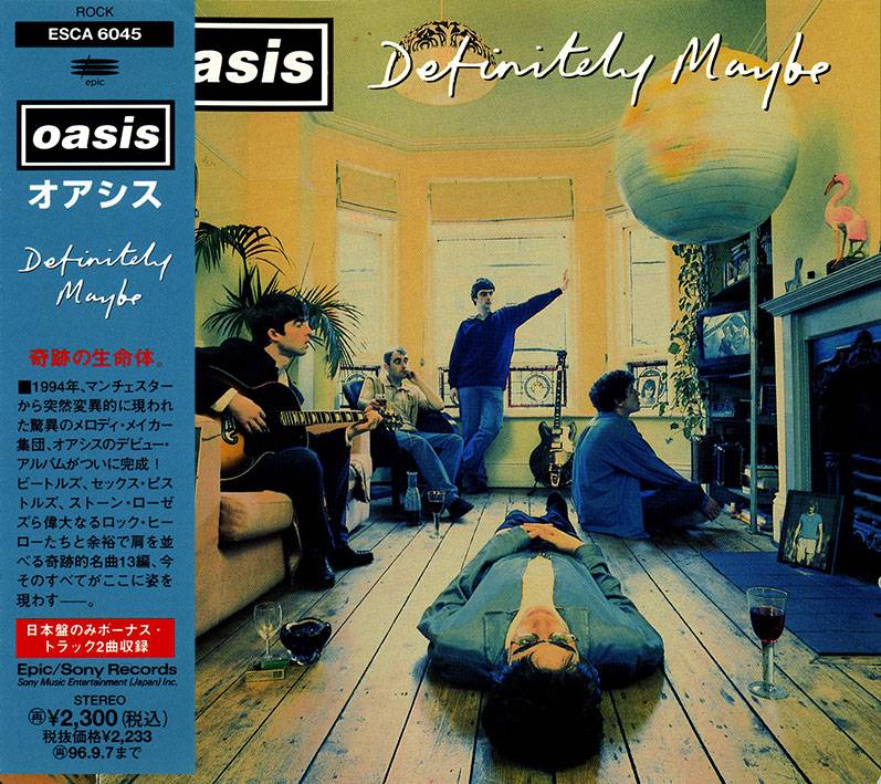 Oasis - Definitely Maybe 1994 (2010 Japanese Remastered)