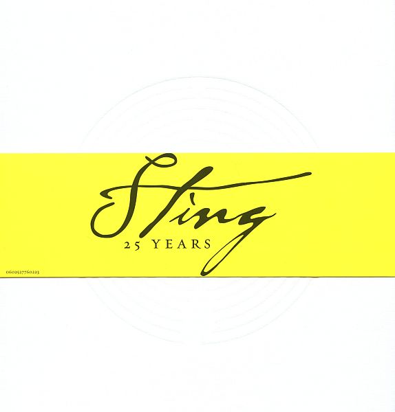 Sting - 25 Years (3CD BoxSet) (2011) FLAC