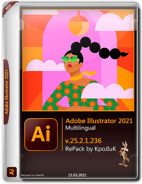 Adobe Illustrator 2021 v.25.2.1.236 RePack by KpoJIuK (MULTi/RUS/2021)