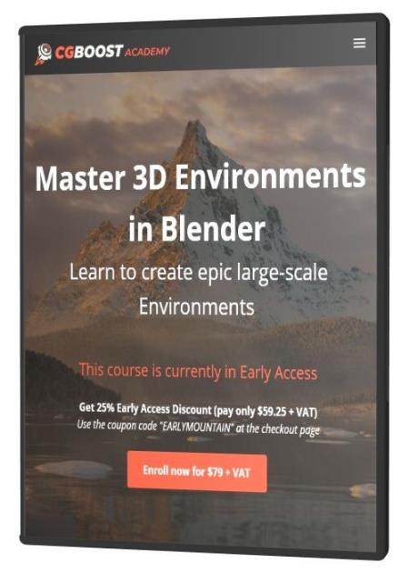 Master 3D Environments in Blender (2021)