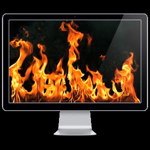 Fireplace Live HD+ Screensaver 4.0.0 Multilingual macOS