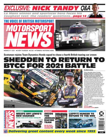 Motorsport News   March 11, 2021