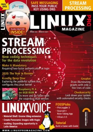 Linux Magazine USA   Issue 244, March 2021