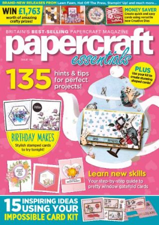 Papercraft Essentials   Issue 186, March 2020