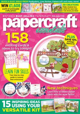 Papercraft Essentials   Issue 188, June 2020