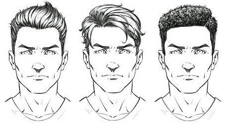 How to Draw Comic Style Hair for Male Characters