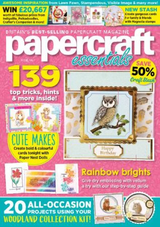 Papercraft Essentials   Issue 196, February 2021