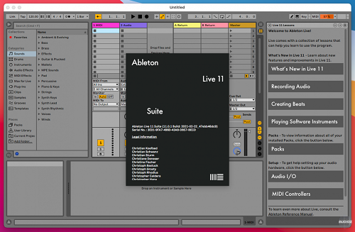 Ableton Live 11 Suite v11.0.1 Incl Patched (Mac OS X)