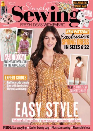Simply Sewing   Issue 80, 2021 (True PDF)