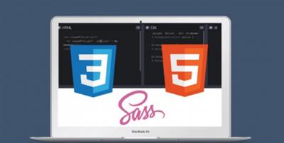 Build Amazing Websites with HTML, CSS, J-Query, Sass (2 Website Projects)