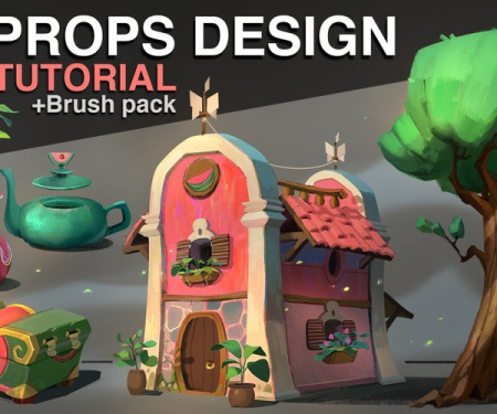 Props Design - Tutorial + Brush pack