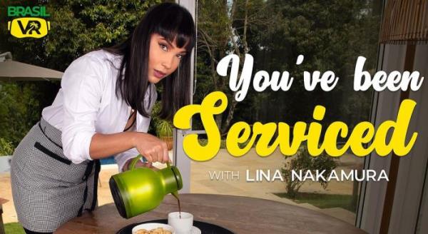 BrasilVR: Lina Nakamura (You've Been Serviced / 15.03.2021) [Oculus Rift, Vive | SideBySide] [3456p]
