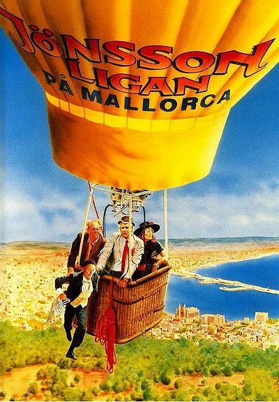 Банда Йонссона на Майорке / Jonssonligan pa Mallorca (1989) DVDRip
