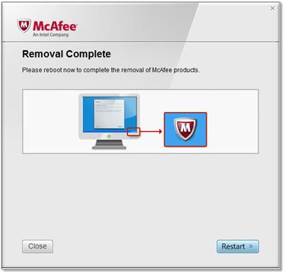 McAfee Consumer Product Removal Tool 10.3.115.0