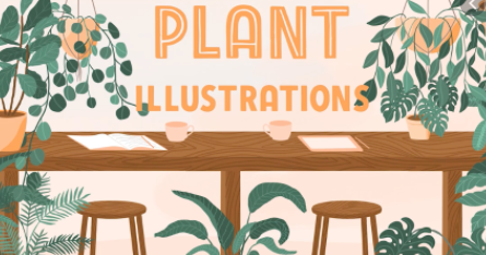 Plant Illustrations in Procreate