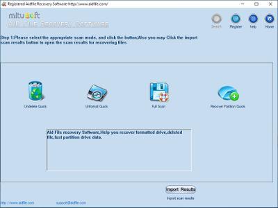 Aidfile Recovery Software 3.7.4.9