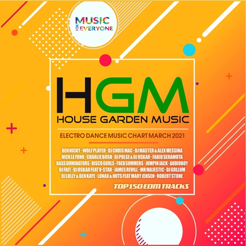 EDM: House Garden Music Chart (2021)