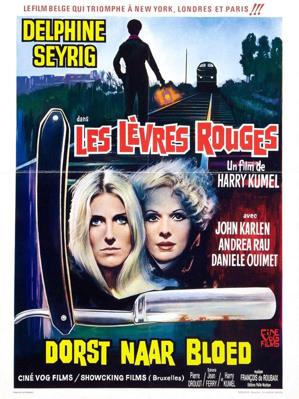 Les Lèvres rouges / Дочери тьмы (Harry Kümel, Showking Films, Maya Films, Roxy Film) [1971 г., Horror, DVDRip] [rus]