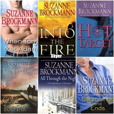 Troubleshooters series by Suzanne Brockmann