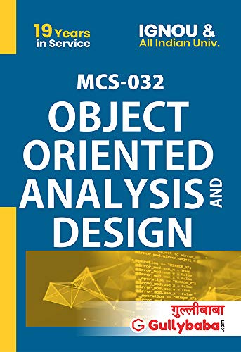 Gullybaba IGNOU 3rd Semester MA (Latest Edition) MCS 032 Object Oriented Analysis and Design