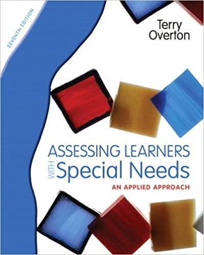 Assessing Learners with Special Needs: An Applied Approach Ed 7