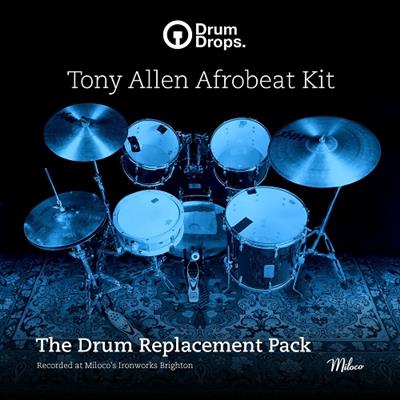 DrumDrops Tony Allen Afrobeat Kit: Drum Replacement Pack MULTiFORMAT
