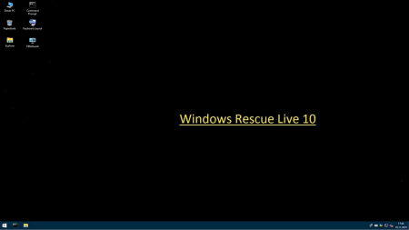 Windows Rescue Live 10 LIGHT (Build 29.08.2020) [DE]