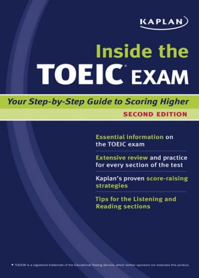 Kaplan Toeic - Inside the TOEIC Exam Second Edition 