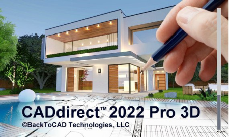 BackToCAD CADdirect 2022 v10.0s (x64) Multilingual