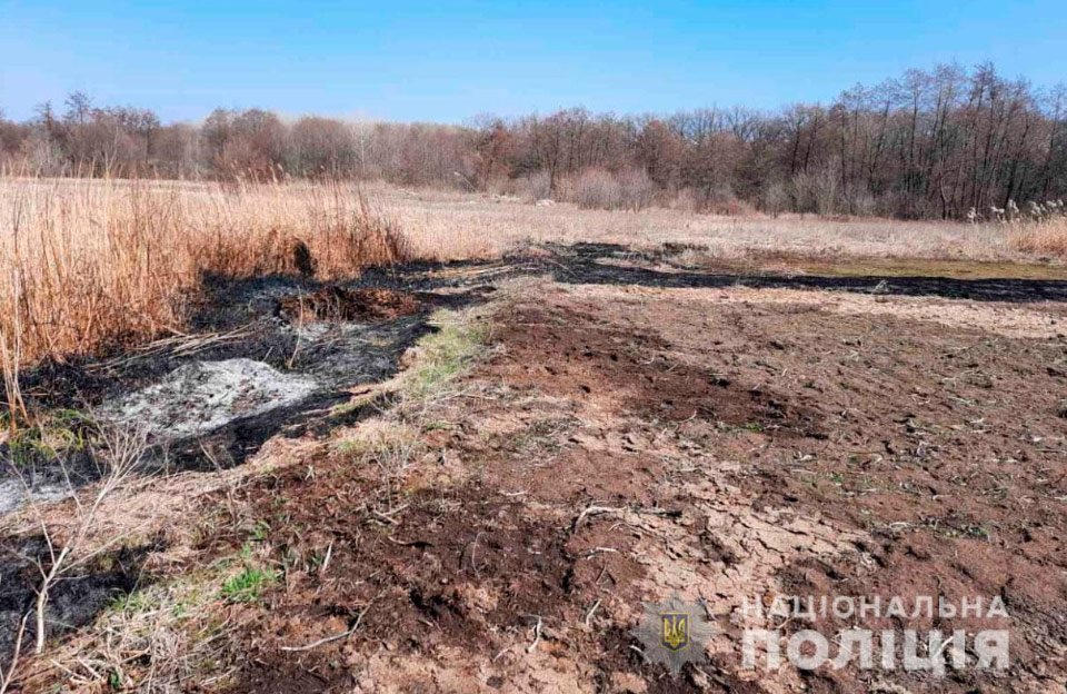 Вісті з Полтави - У Полтавській громаді знайшли пенсіонера, який підпалив суху траву — йому загрожує до 1360 грн штрафу