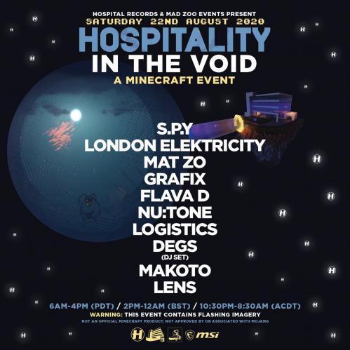 Download VA - MIXES: Hospitality In The Void: Minecraft Event (22/08/2020) mp3