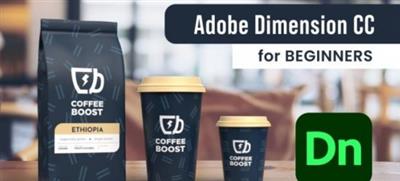 SkillShare - Adobe Dimension CC for Beginners 3D Mockups for Branding Projects