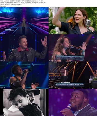 American Idol S19E10 720p HEVC x265