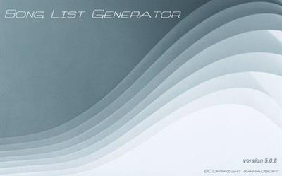 Karaosoft Song List Generator 5.2.2