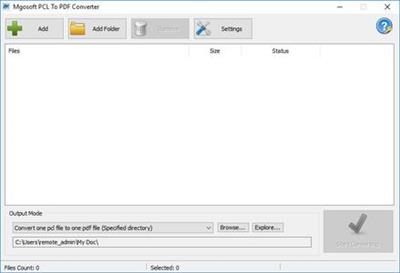 Mgosoft PCL To PDF Converter 12.6.0 Portable