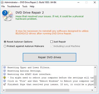 DVD Drive Repair 8.1.3.1163  Multilingual