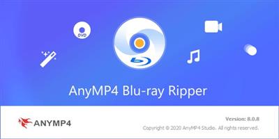 AnyMP4 Blu ray Ripper 8.0.39 (x64) Multilingual