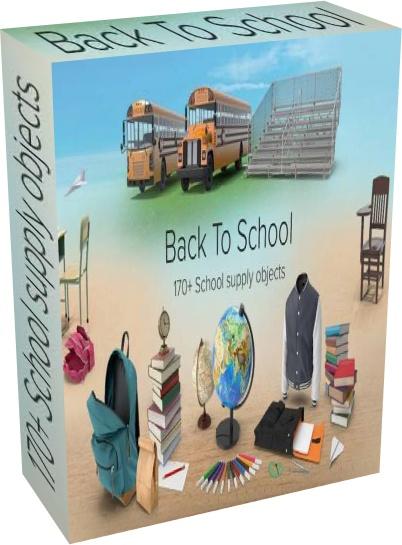 PixelSquid - Back to School Collection (PSD)