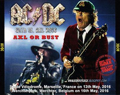 AC/DC   Axl or Bust   Tour with Axl Rose [4CD Bootleg Box Set] (2016)