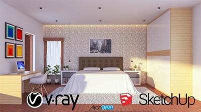 The Complete Sketchup & Vray Course for Interior Design  (Updated 3/2021)